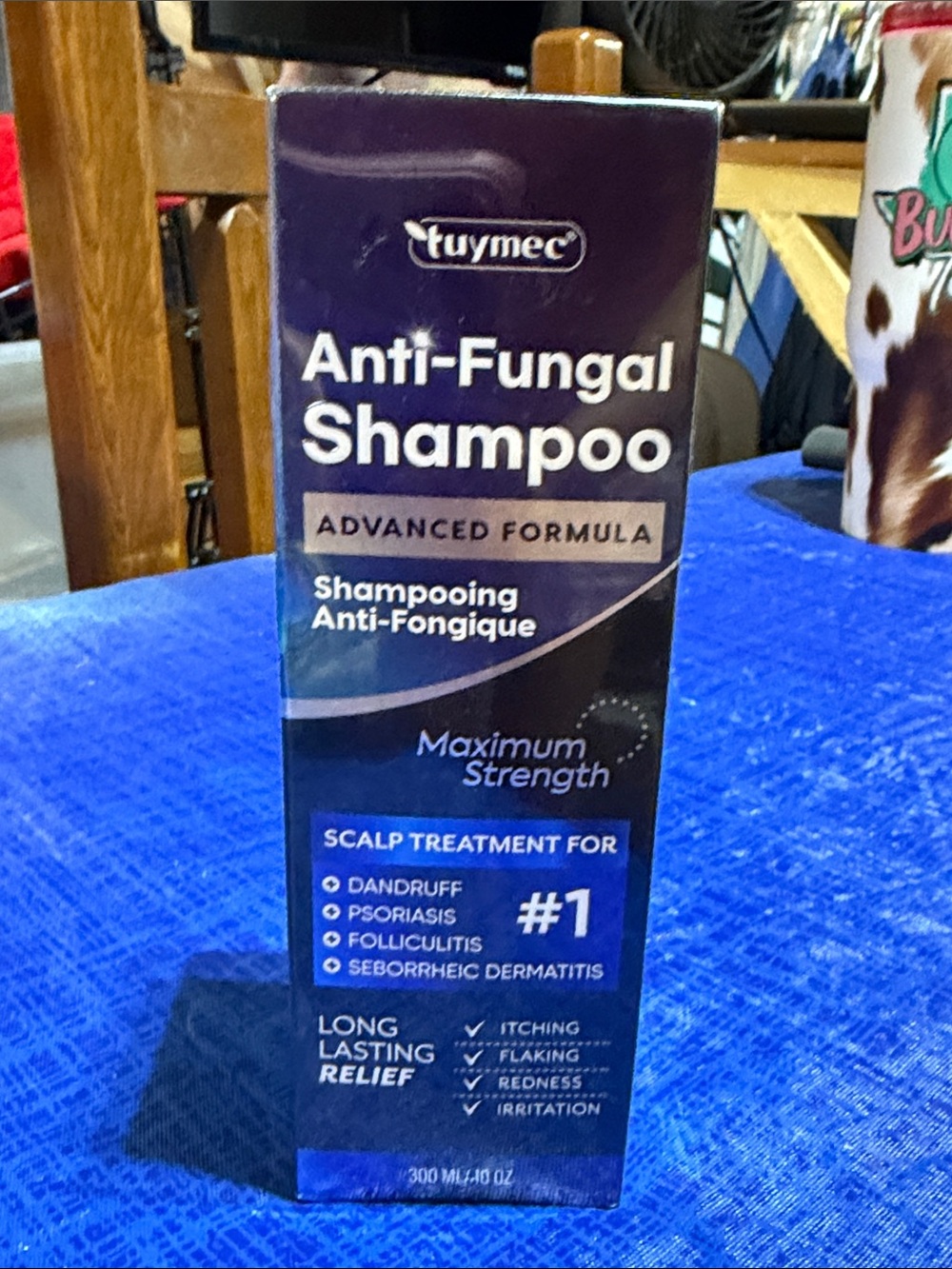 Tuymec Anti-Fungal Shampoo - Purple and Blue